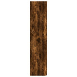 Highboard Smoked Oak 80x42.5x185 cm Engineered Wood 3281438