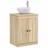 Bathroom Cabinet Sonoma Oak 54 x 41 x 70 cm Engineered Wood 890124