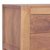 Bedside Cabinet 40x30x50 cm Solid Teak Wood 287894