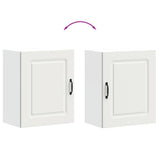 Kitchen Wall Cabinets 2 pcs "Kalmar" White Engineered Wood 853558