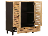 Storage Cabinets Natural 60 x 33 x 100 cm Solid Mango Wood 4018874