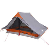 Camping Tent 2-Person Grey Waterproof 4009436