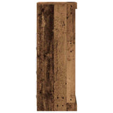 LED Sideboard Old Wood 41 x 37 x 100 cm Engineered Wood 863054