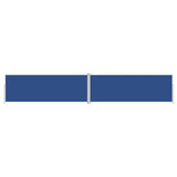 Retractable Side Awning Blue 180x1000 cm 318040