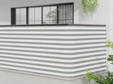 Balcony Privacy Screen 150 x 600 cm Fabric with PU Coated 42036738