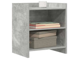 Bedside Tables 2 pcs Concrete Grey 40 x 30 x 60 cm 8011002