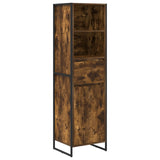 Book Cabinet Smoke Oak 43 x 36 x 150.5 cm Engineered Wood 886626