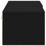 Wooden Cabinet Black 100.5 x 39 x 30 cm Engineered Wood 880242