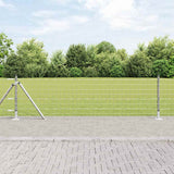 Welded Wire Fence with Concrete Base 10 x 0.6 m 3351052