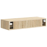 Wall-Mounted Side Table Sonoma Oak 87.5 x 34.5 x 17 cm 899347