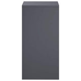 Plant Stand 2 pcs Anthracite 30 x 30 x 60 cm Galvanised Steel 8012479