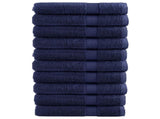 Premium Towels "SOLUND" 10 pcs Navy Blue 100x200 cm 600 gsm 137271
