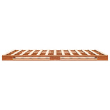 Pallet Bed without Mattress Wax Brown 140x200 cm Solid Wood Pine 844455