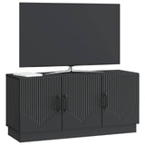 TV Cabinet Black 99 x 34.5 x 47 cm Engineered Wood 895406