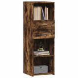 Highboard Smoked Oak 40x42.5x124 cm Engineered Wood 846163