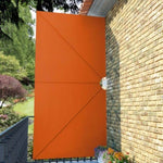 Collapsible Terrace Side Awning Terracotta 400x200 cm 44574