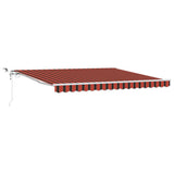 Retractable Awning Manual Anthracite 350 x 250 cm Fabric, Metal 3330220