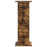 Plant Stand 2 pcs Smoked Oak 30.5 x 30 x 80.5 cm 899773