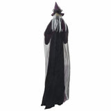 Halloween Talking Witch Purple 216 x 125 cm Polyester 42020042