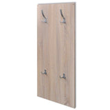 Oak and White 3-in-1 Wooden Shoe Cabinet Set 241246