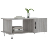 Coffee Table Grey Sonoma 90x50x40 cm Engineered Wood 829490