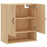 Wall Cabinet Sonoma Oak 60x31x70 cm Engineered Wood 829887