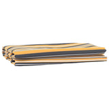 Awning Replacement Fabric Yellow and Grey 1000 x 160 cm 42000824