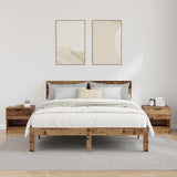 Bed Cabinet 2 pcs Old Wood 40 x 39 x 40cm Engineered Wood 880516