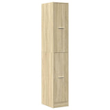 ZNTS Apothecary Cabinet Sonoma Oak 30x41x174.5 cm Engineered Wood 3309629