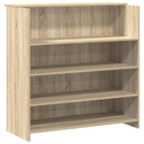 Reception Desk Sonoma Oak 180x50x103.5 cm Engineered Wood 3324171
