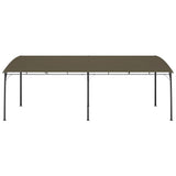 Sunshade awnings 6 x 3 x 2.55 m Taupe 312256