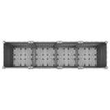 Raised Bed 160x40x38 cm Polypropylene 153296