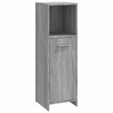 4 Piece Bathroom Furniture Set Grey Sonoma Engineered Wood 3154404