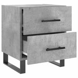 Bedside Cabinets 2 pcs Concrete Grey 40x35x47.5 cm Engineered Wood 827365