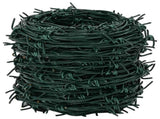 Barbed Wire Green 100 m PVC-coated Steel 42010309