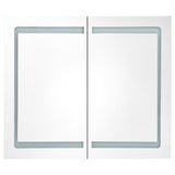LED Bathroom Mirror Cabinet 80x12.2x68 cm 285123