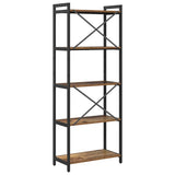 Bookshelf Old wood 60 x 30 x 155 cm Engineered Wood 868387