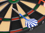 Electric Dartboard with Darts Black Polypropylene 93581