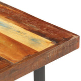 320654 Coffee Table 142x90x42 cm Solid Reclaimed Wood