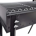 BBQ Stand Charcoal Barbecue Square 75 x 28 cm 40713