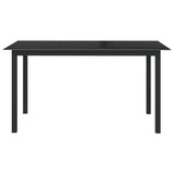 Dining Set Anthracite Aluminium Medium Adjustable Armrests 3070637