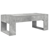 Coffee Table Concrete Grey 110 x 50 x 41 cm Engineered Wood 8000159
