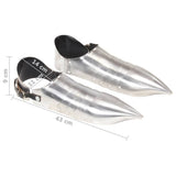 Medieval Knight Armour Sabatons Replica LARP Silver Steel 286238