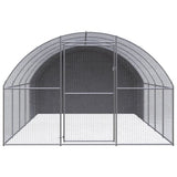 Outdoor Chicken Coop 3x6x2 m Galvanised Steel 3095474
