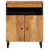 Side Cabinet 60x33x75 cm Solid Wood Acacia 356880