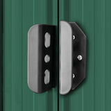 Garden Shed Green Metal 42908