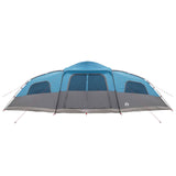 Family Tent with Rainfly Water-resistant 18-Person Blue 42042235