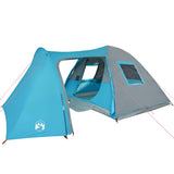 Family Tent Dome 6-Person Blue Waterproof 94354