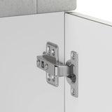 Kitchen Base Cabinet Porto Concrete Grey Engineered Wood 853981