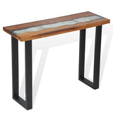 Console Table Teak 100x35x75 cm 245065